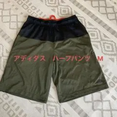 adidas オリーブグリーン ショートパンツ Mサイズ　climalite