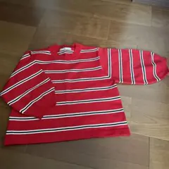 ストライプデザイン Tシャツ Mサイズ