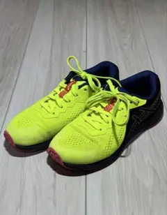 ヤス様専用ASICSアシックス レーザービーム　ネオンイエロー22cmのサムネイル