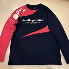 soccer junkiy M ネイビー ピンク 長袖シャツ