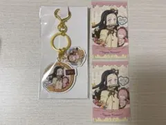 鬼滅の刃　バレンタイン　チョコ風カード　コンビアクリルチャーム　ねずこ　禰豆子