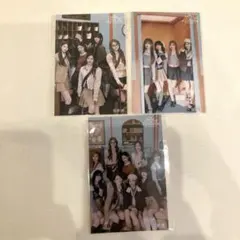 NiziU オンラインくじ ステッカー　ユニット　オール　3種類