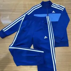 adidas ジャージ セット 130サイズ 青