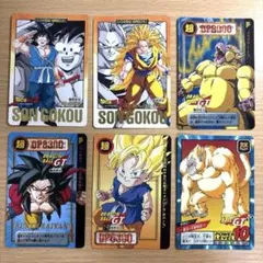 ドラゴンボール　カード　６枚セット 孫悟空