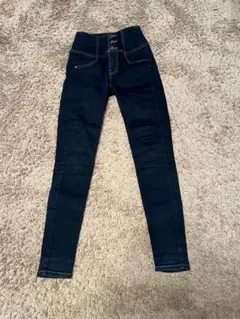 【XS】heather ISKOハイウエストスキニーデニム