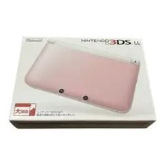ニンテンドー3DS LL ピンク×ホワイト　箱付き