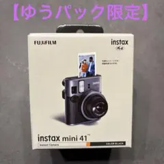 新品未開封　instax mini 41 インスタントカメラ ブラック