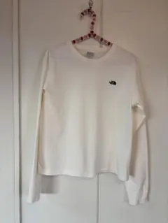 THE NORTH FACE 長袖Tシャツ ホワイト　レディース　L