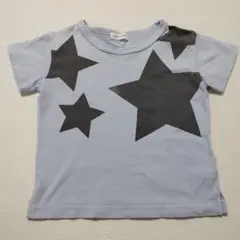 センスオブワンダー　星　半袖Tシャツ　水色　100cmのサムネイル