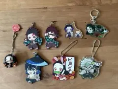 鬼滅の刃 アクリルキーホルダー 8個セット