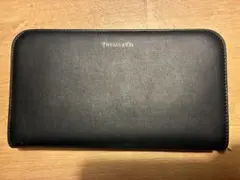 Tiffany & Co. ラウンドファスナー長財布 ブラック