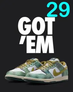 Nike SB Dunk Low White Pacific Moss A3