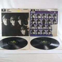 英LP With The Beatles A Hard Day's Night