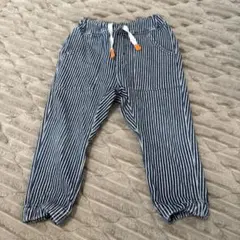 古着　ストライプロングパンツ サイズ90