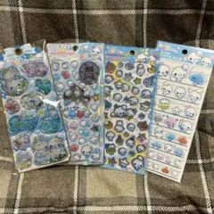 【正規品】ぷくぷくあわわちゃんシール4枚セット
