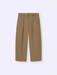 【GU】バレルレッグスラックス(標準丈)