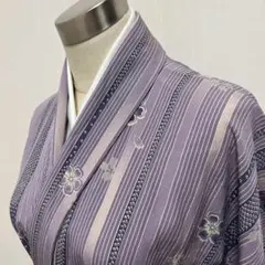 KL3969 洗える着物 小紋 身丈163.5cm ポリエステル 化繊