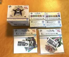 一番くじ　ジョジョ H賞 マスコット I賞 マグネット K賞 ステッカー