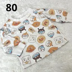 アンパンマン トレーナー 薄手総柄　80