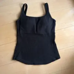 JUNKO KATOH × RAVIJOUR ヒラキタンク　黒　墨色のサムネイル