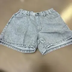 UNIQLO グレー デニムショートパンツ 140