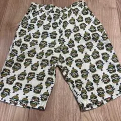 ブリーズ　犬ハンバーガー柄　ハーフパンツ　140