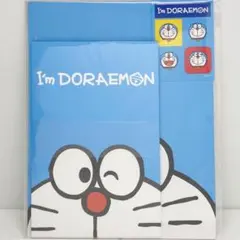 【おまとめ可】レターセット　I'm Doraemon フェイス　ドラえもん