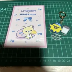 リラックスグマポストカード・アクリルチャームセット