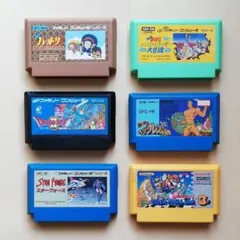 ファミコン　ソフト６本セット