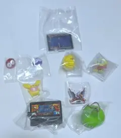 ガチャ　ゲーム系　9点セット　ガチャ詰めポーチ