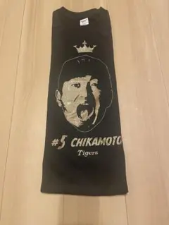 近本光司　阪神タイガース　優勝記念　選手顔イラストTシャツ