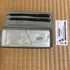 SHARP グリーン 万年筆 2本セットのサムネイル