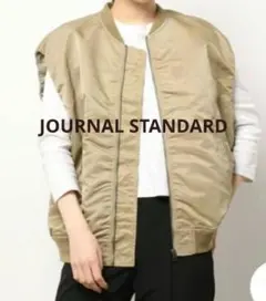 美品✨JOURNAL STANDARD✨ナイロンツイル/ミリタリーベスト