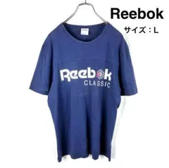 Reebok CLASSIC ネイビー Tシャツ