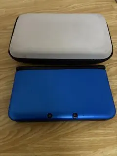 Nintendo 3DS LL 青 ケース付き