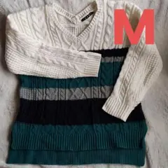 【INGNI】Vネックニットセーター