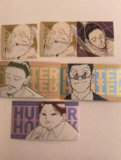 HUNTER×HUNTER キャラクターズコレクションカード　スクエアステッカー