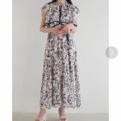 ター様専用タグ付】snidel プリントプリーツワンピース 完売品