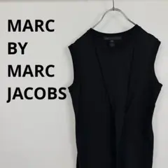 MARC BY MARC JACOBS サマーニット ショート丈 ワンピース 黒のサムネイル