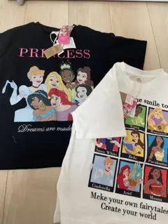 しまむら　リトシー　リトシーフラップ　ディズニー　プリンセス　Tシャツ　120