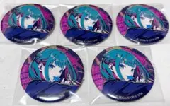 初音ミク レオニミク グリ缶 グリッター缶バッジ