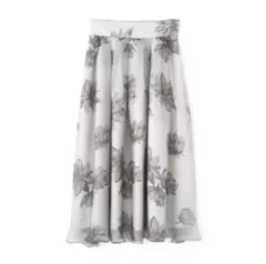 プロポーションボディドレッシング シアービッグフラワースカート