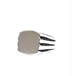 【新品・未使用】OVY Silver Signet Ring 15号のサムネイル