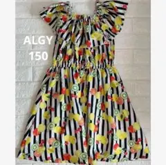⭐︎ALGY⭐︎フルーツ柄ノースリーブワンピース 女の子150