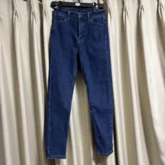 ダークブルー ストレートデニムのサムネイル
