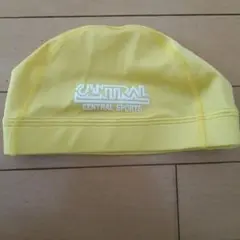 CENTRAL SPORTS 水泳帽 イエロー