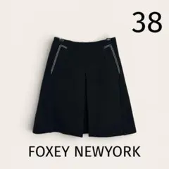 FOXEY NEWYORK ♡ 配色ステッチひざ丈スカートのサムネイル