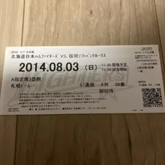 超希少】 大谷翔平 NPB 160km計測試合 チケット 半券 2014年 - メルカリ