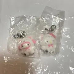 サンリオ　めじるしアクセサリー　ふわふわスノー　マイメロ　キティ