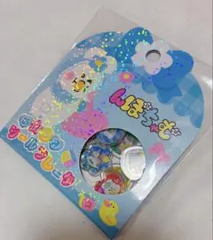 【正規品】んぽちゃむ おはじきシールフレーク おはじきシール　おぱんちゅうさぎ